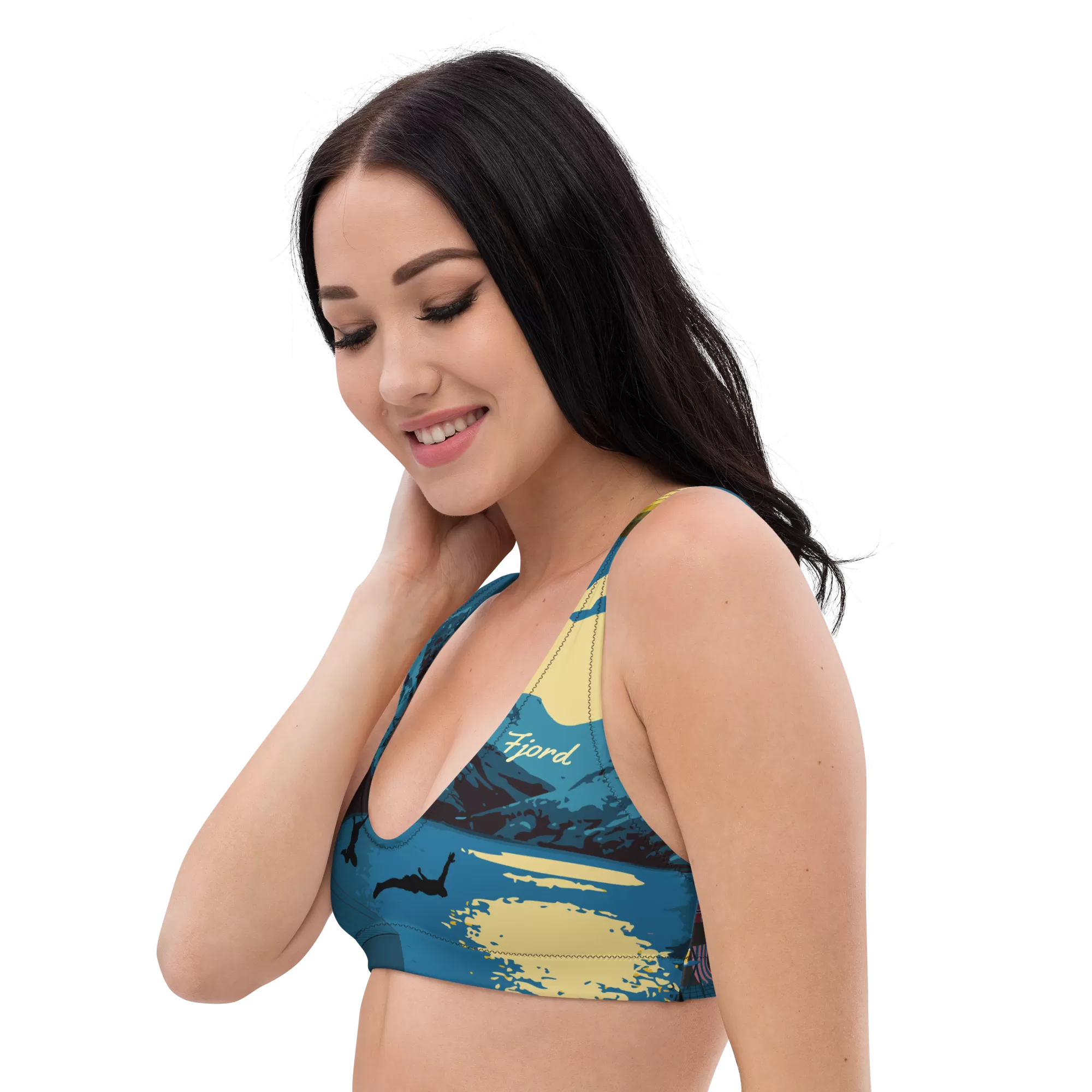 Fjord Après Recycled padded bikini top