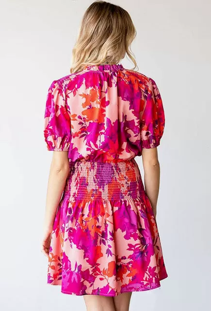 Floral summer fun dress