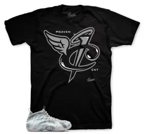 Foamposite Dream A World Shirt - Heaven Cent - Black