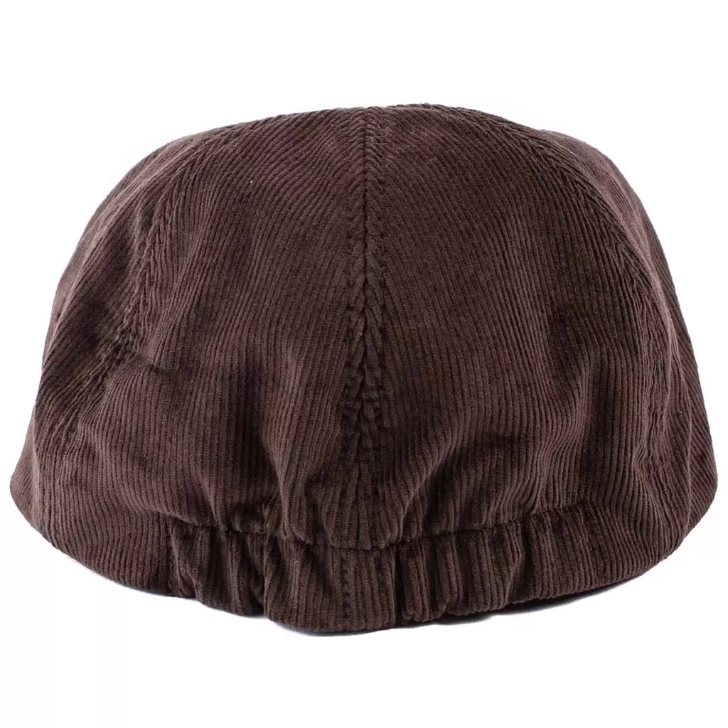 Found Feather 5 Panel Baseball Cap Corduroy Brown