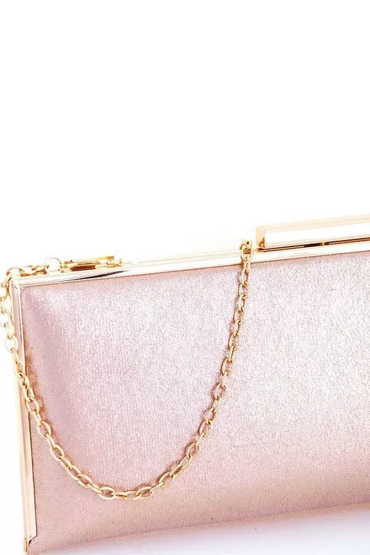 Gold Chic Hard Shell Purse