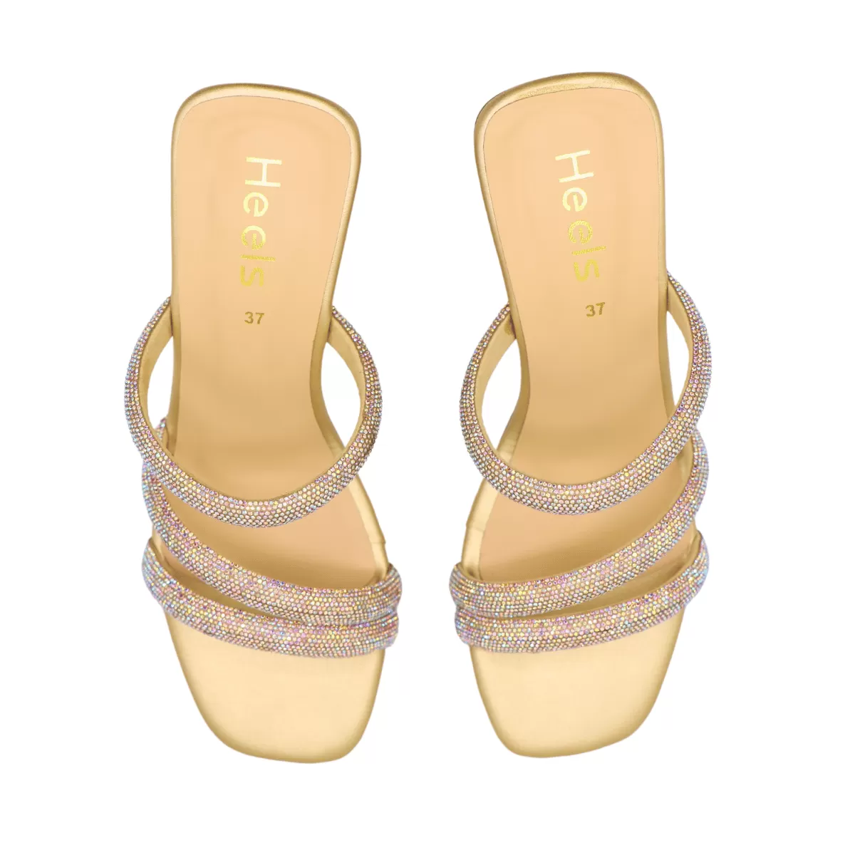 Golden Bridal Slipper 045173