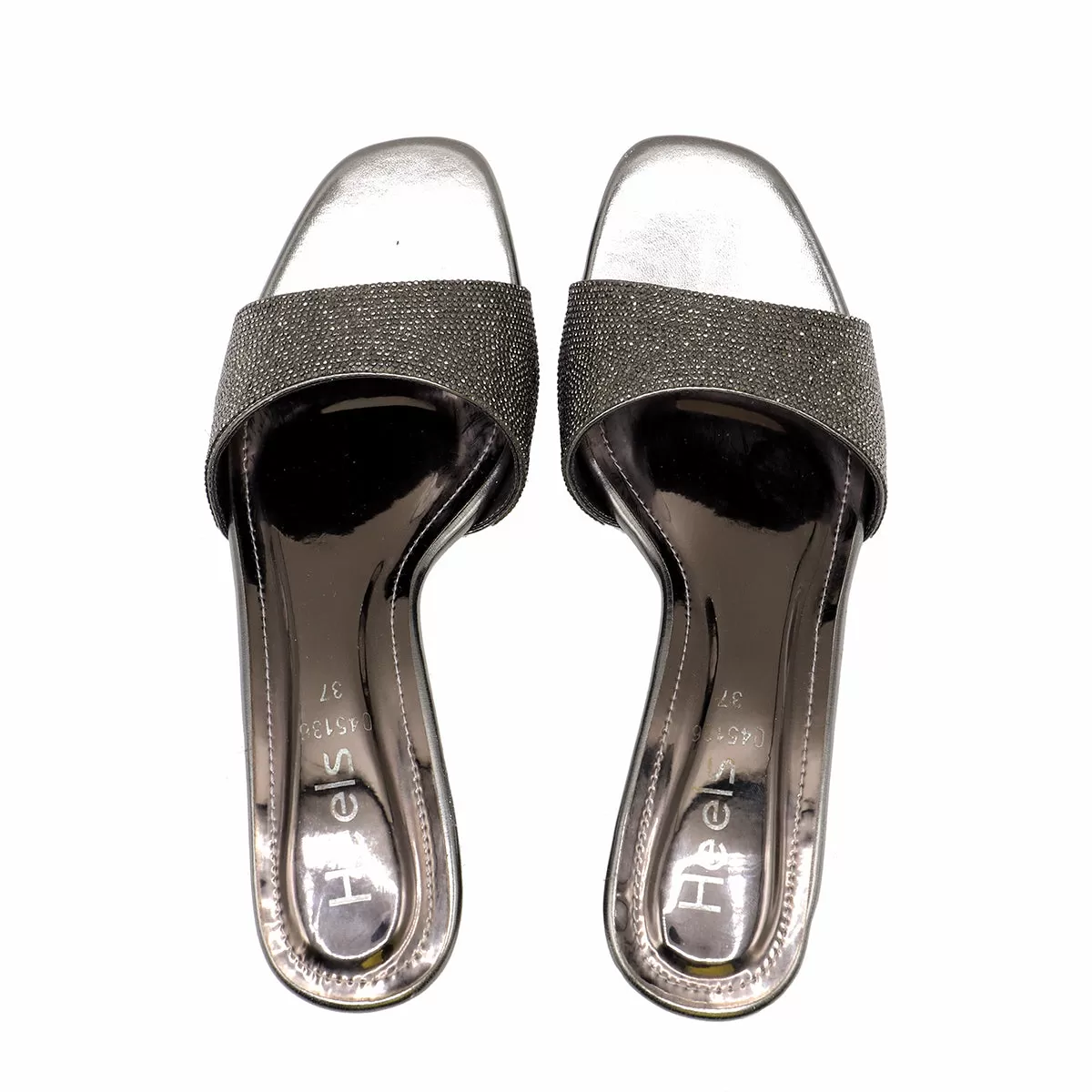 Grey Fancy Slipper 045136