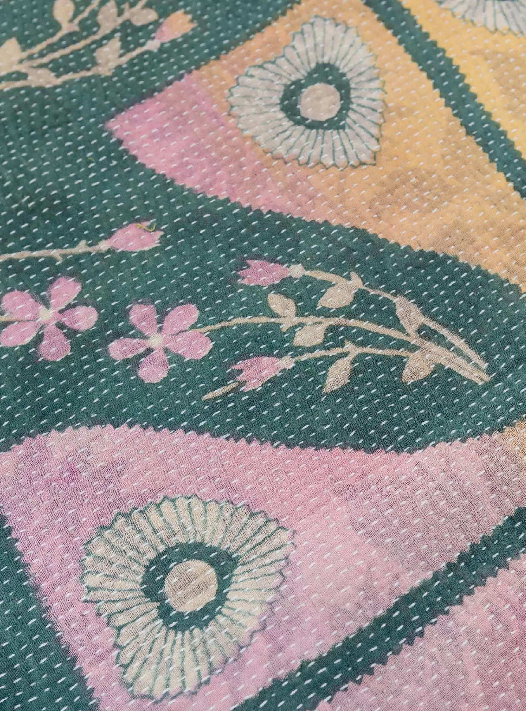 Hearts Kantha