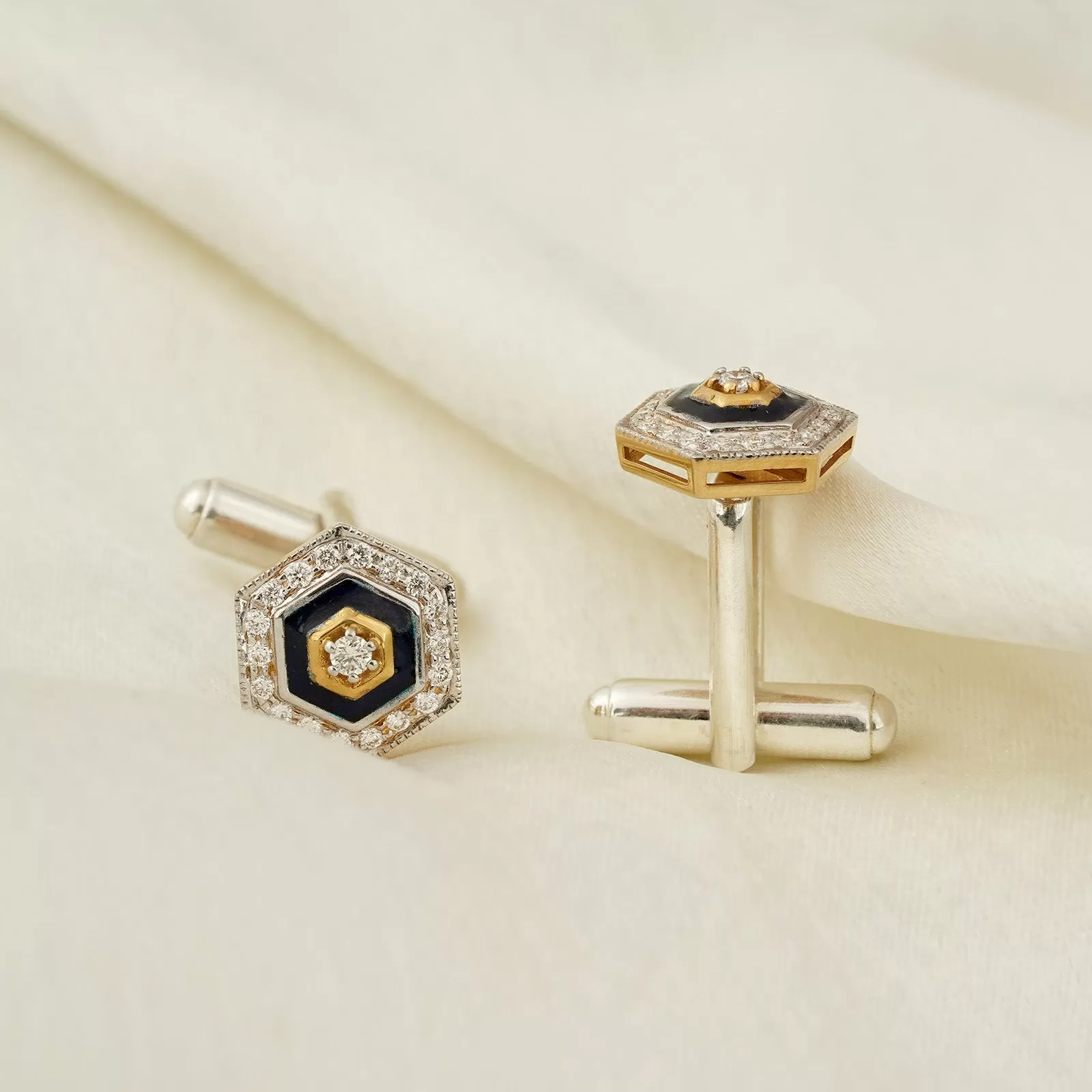 Hexa Cufflinks