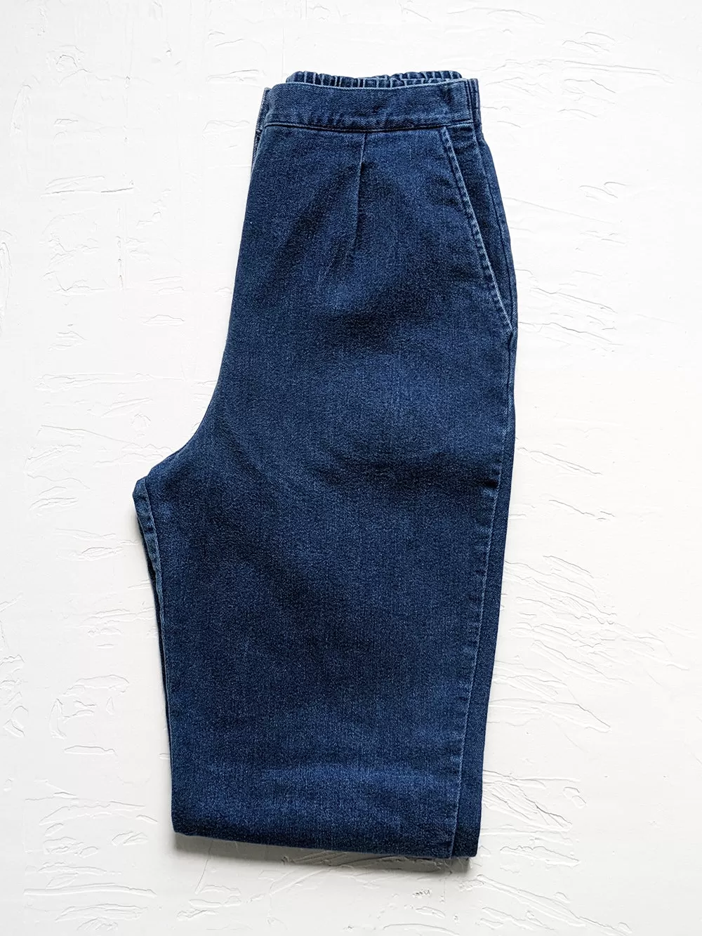 HR Dark Wash Denim Stirrup Leggins