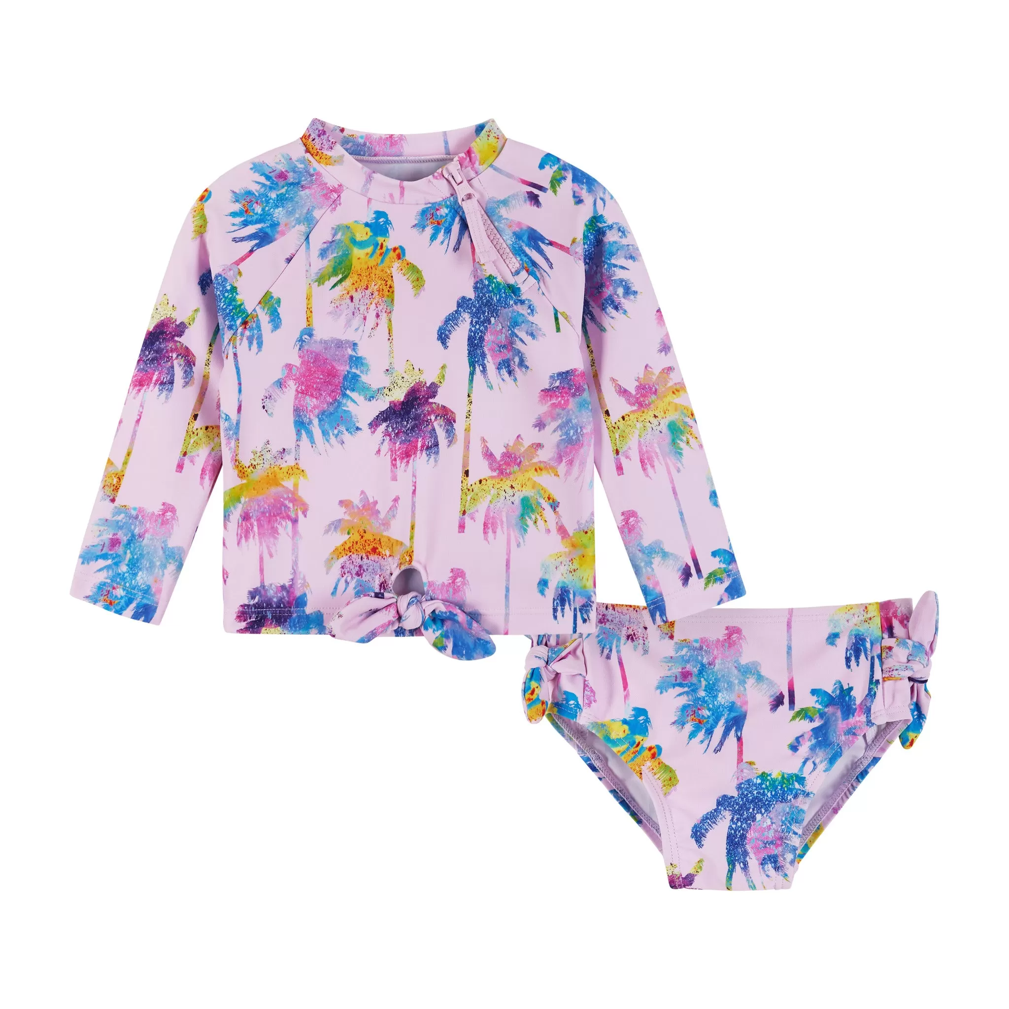 Infant Rashguard Set | Palm Tree Print