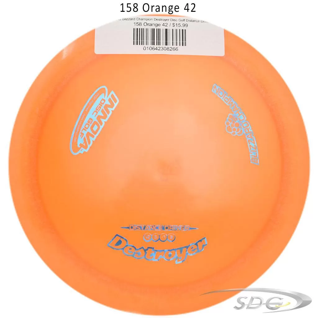 Innova Blizzard Champion Destroyer Disc Golf Distance Driver