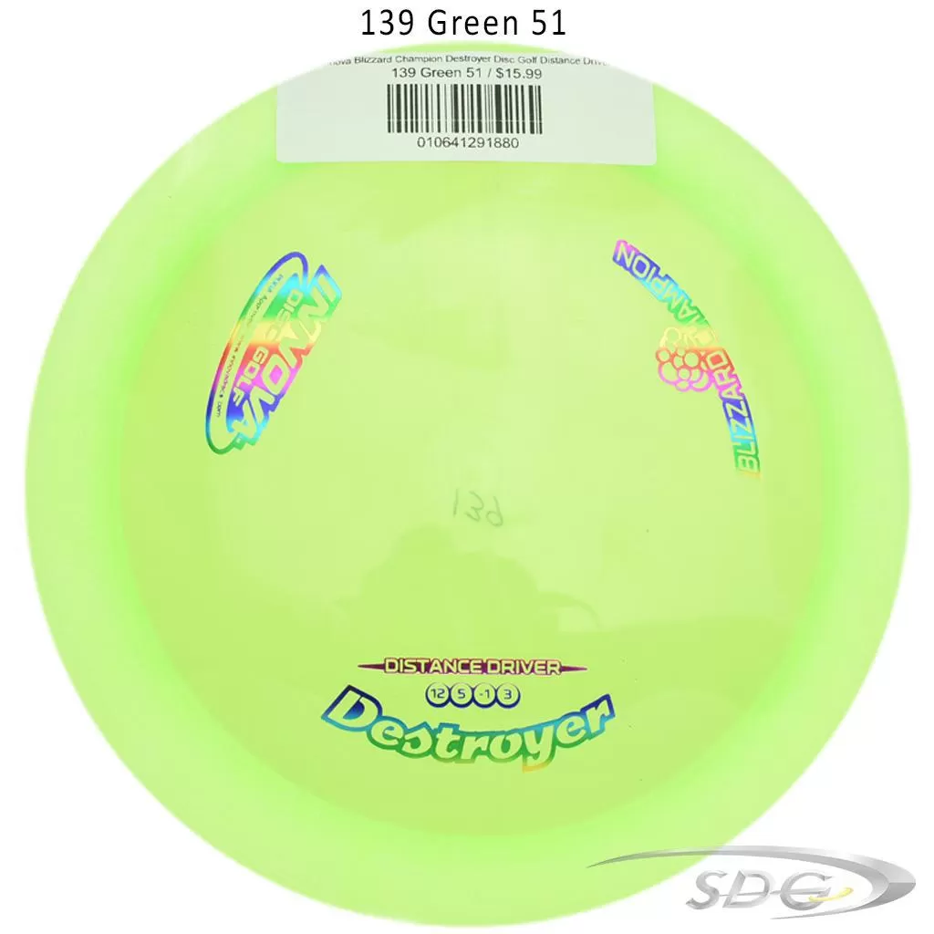 Innova Blizzard Champion Destroyer Disc Golf Distance Driver