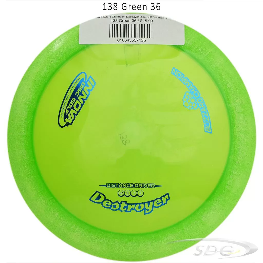 Innova Blizzard Champion Destroyer Disc Golf Distance Driver