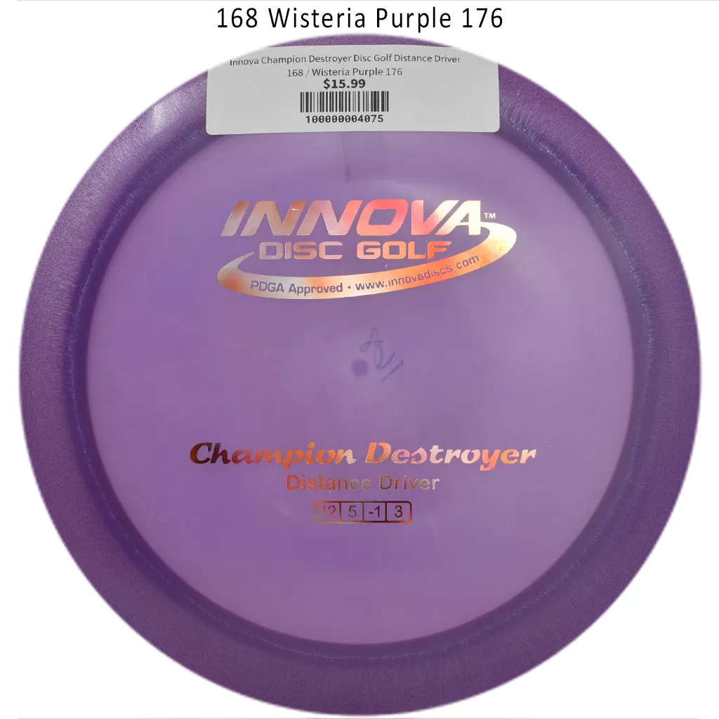 Innova Champion Destroyer Disc Golf Distance Driver