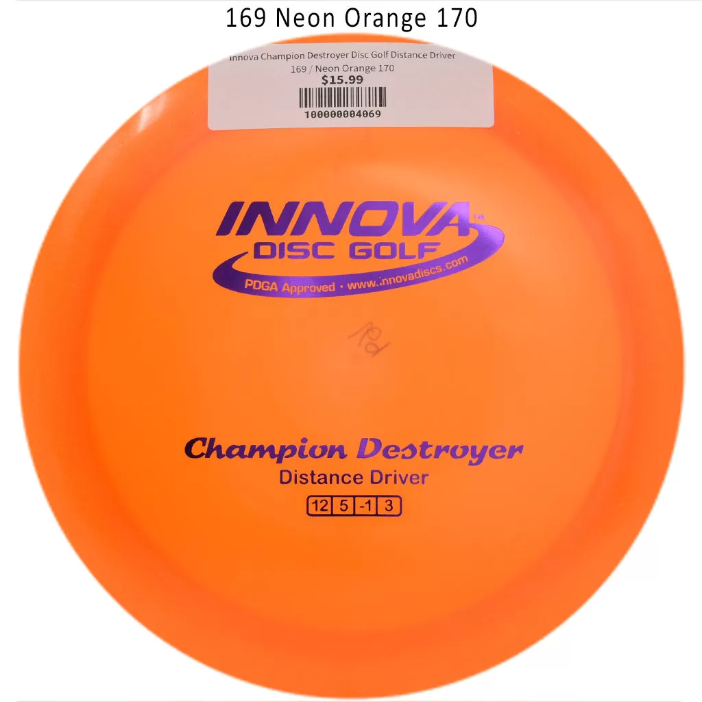 Innova Champion Destroyer Disc Golf Distance Driver