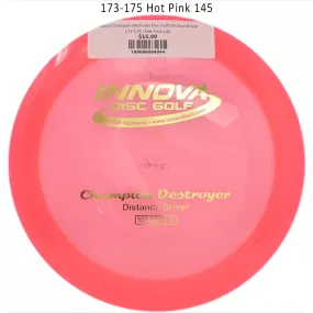 Innova Champion Destroyer Disc Golf Distance Driver