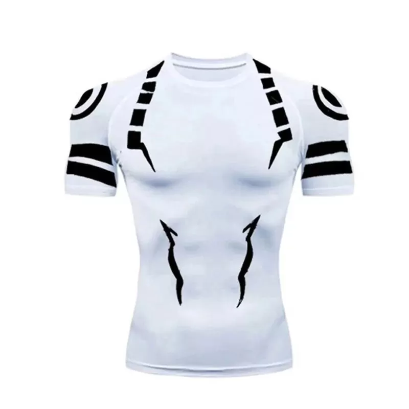 Jujutsu Kaisen 'Sukuna' Short Sleeve Compression Rashguard