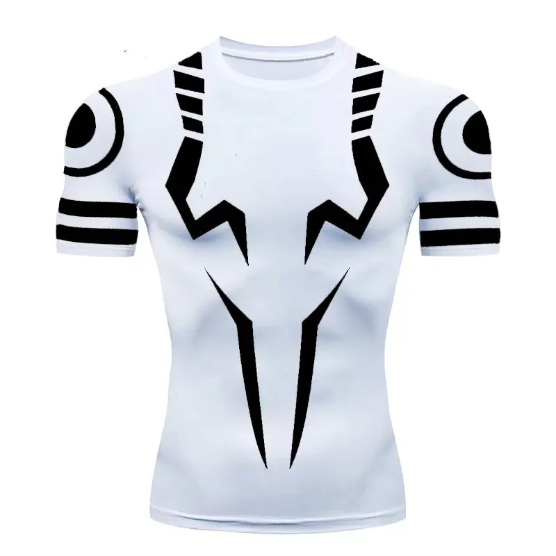 Jujutsu Kaisen 'Yuji' Short Sleeve Compression Rashguard