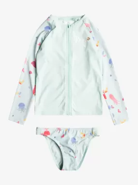 Kids Under The Ocean LS Zip Lycra S