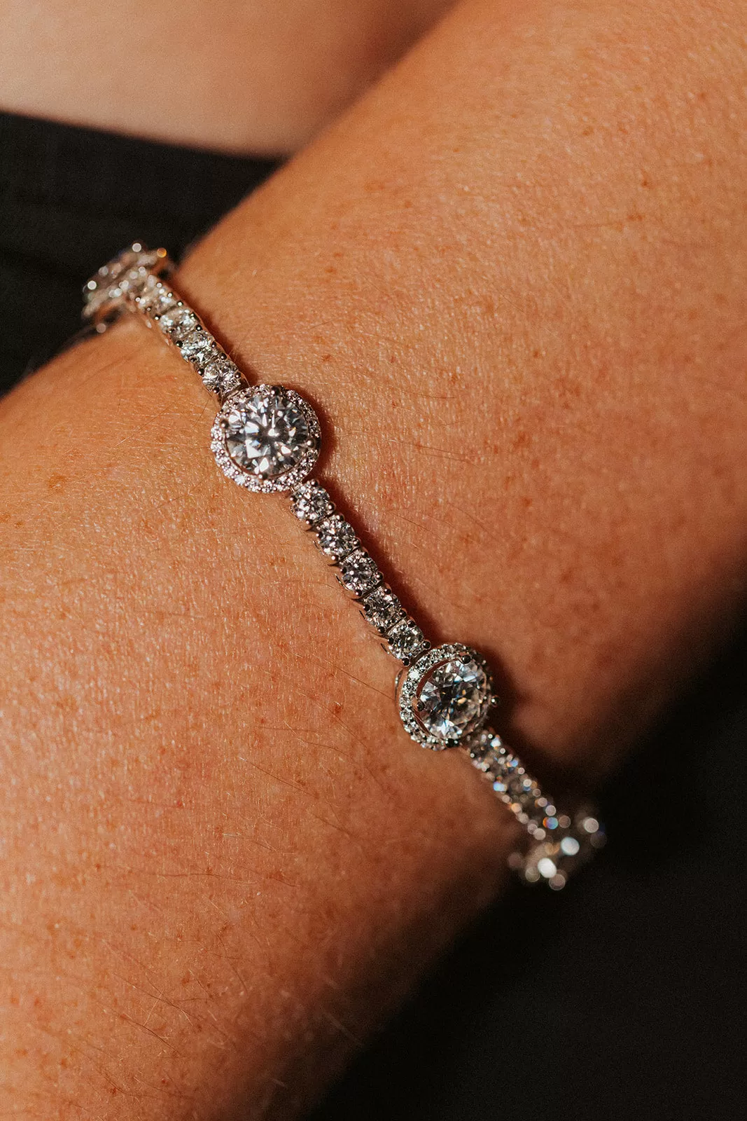 Lady Antoinette Moissanite Bracelet **READY TO SHIP**