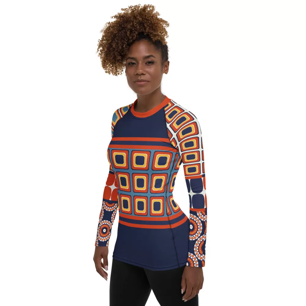 Le Cadeau Fashion Rashguard Top