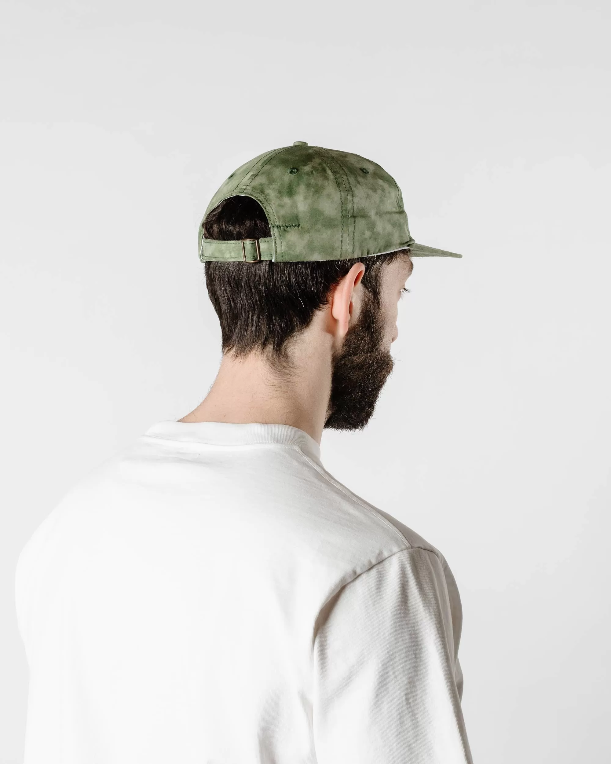 Lite Year Japanese Cotton Twill 6 Panel Cap Cloudy Green