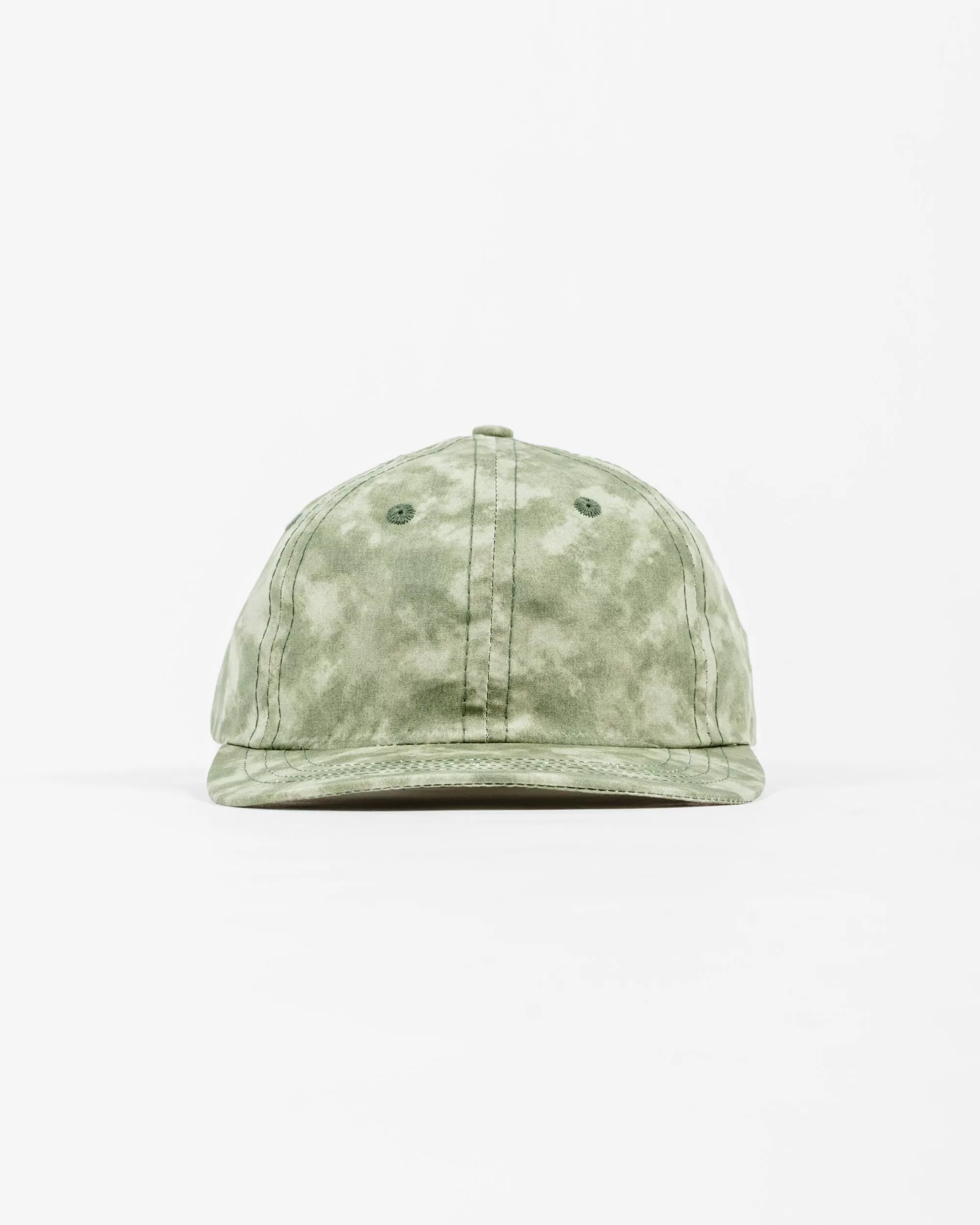 Lite Year Japanese Cotton Twill 6 Panel Cap Cloudy Green