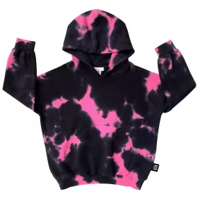 LMH Shocking PInk Tie Dye Hoodie