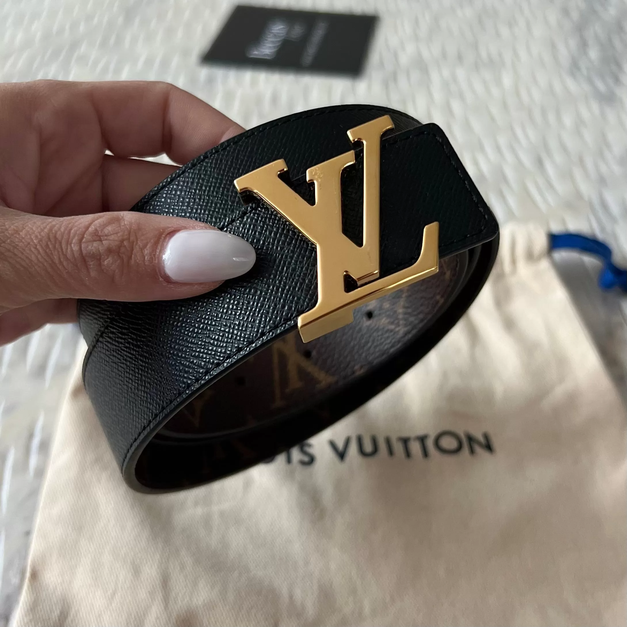 Louis Vuitton LV Initiales 30mm Reversible Belt