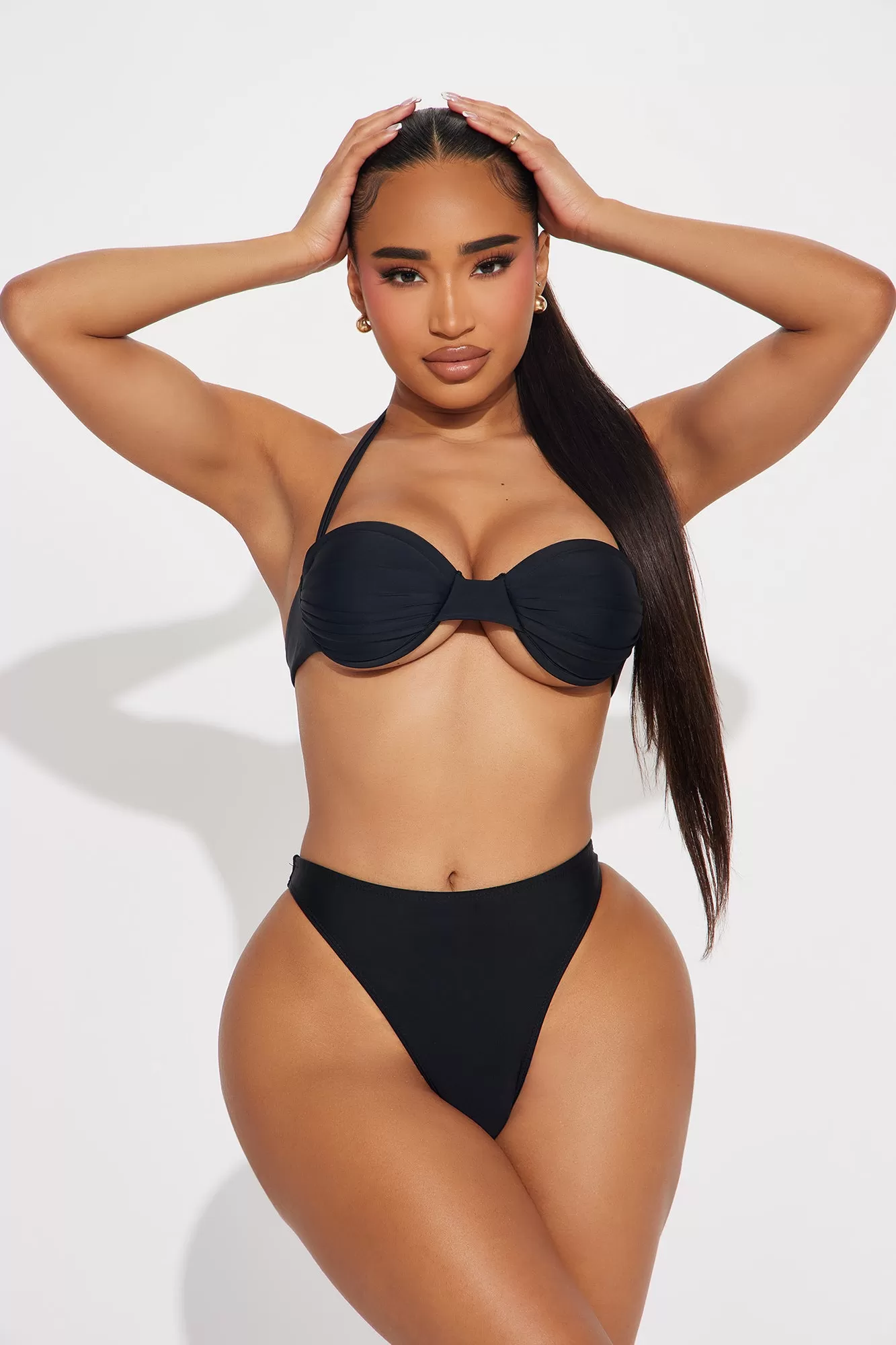 Mahahlia Bra Cup 2 Piece Bikini - Black