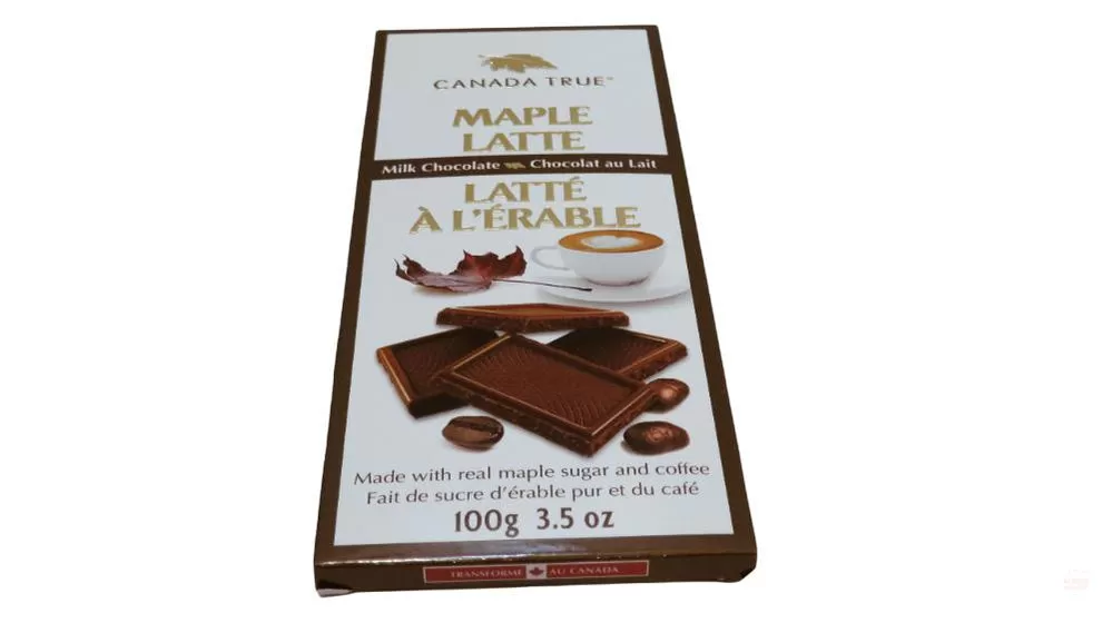 Maple latte Chocolate  100gr