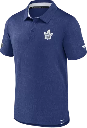 Maple Leafs Fanatics Men's 2023 Authentic Pro Rink Polo