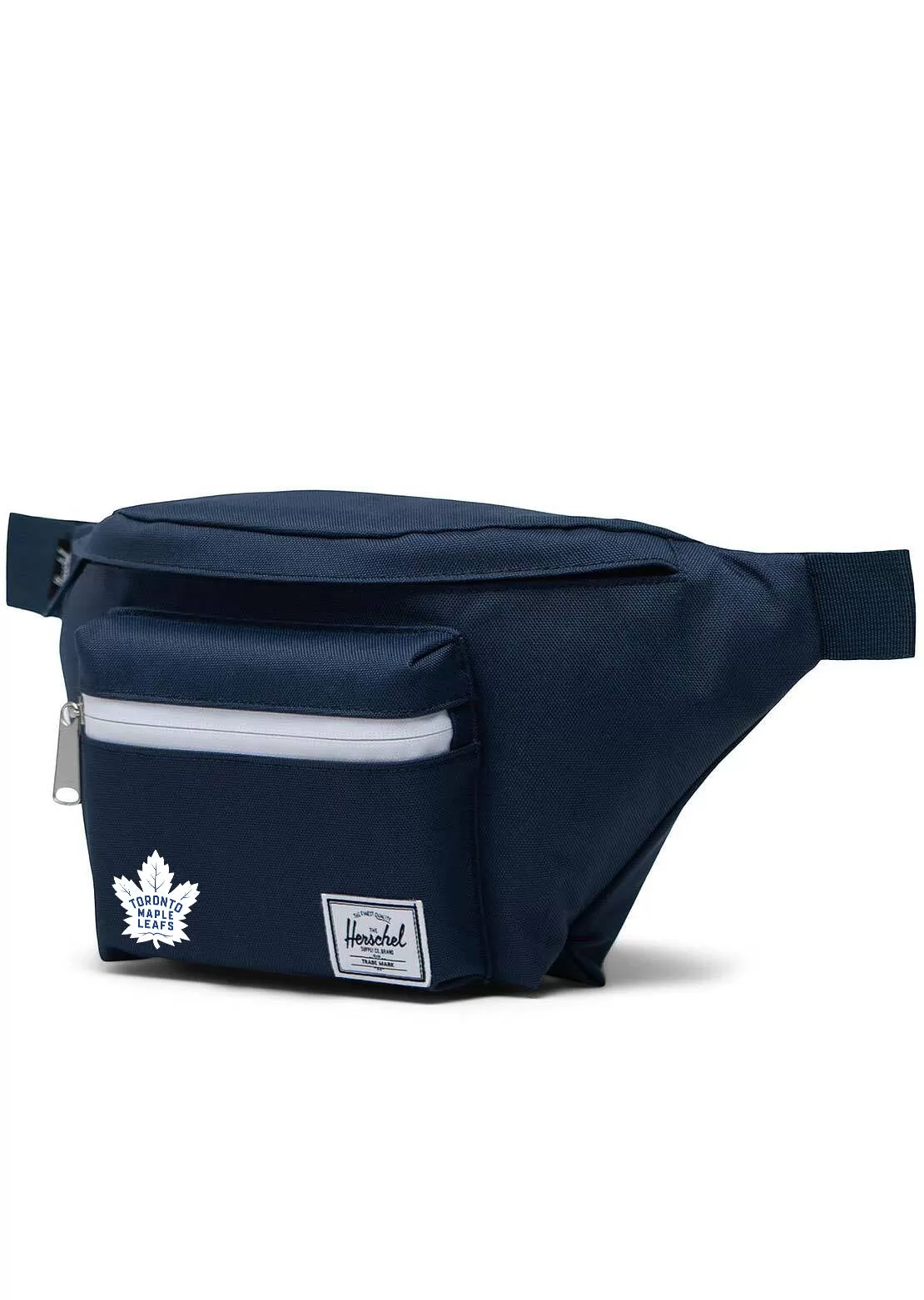 Maple Leafs Herschel Primary Logo Seventeen Hip Sack - NAVY