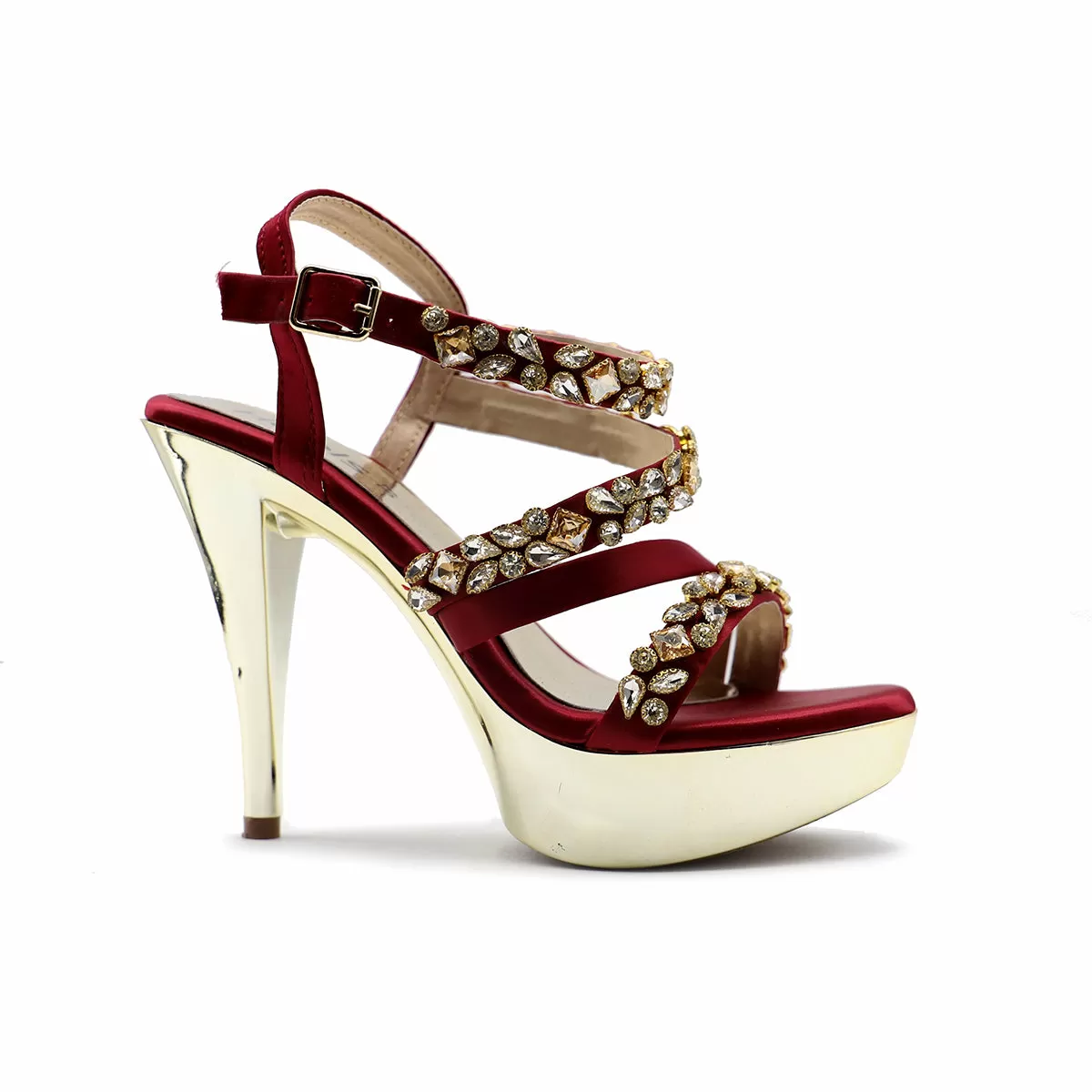 Maroon Bridal Sandal 066645