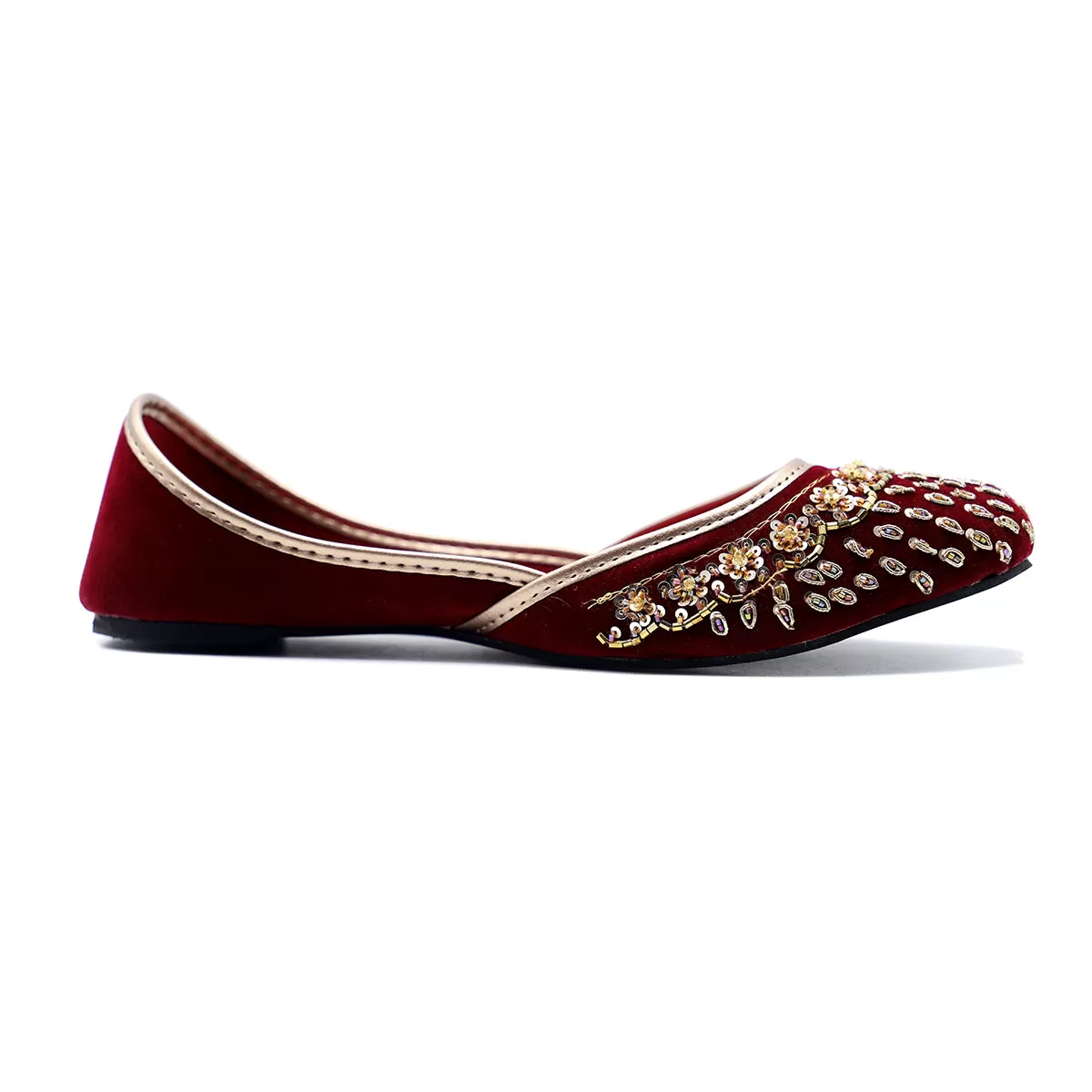 Maroon Fancy Khussa 094117