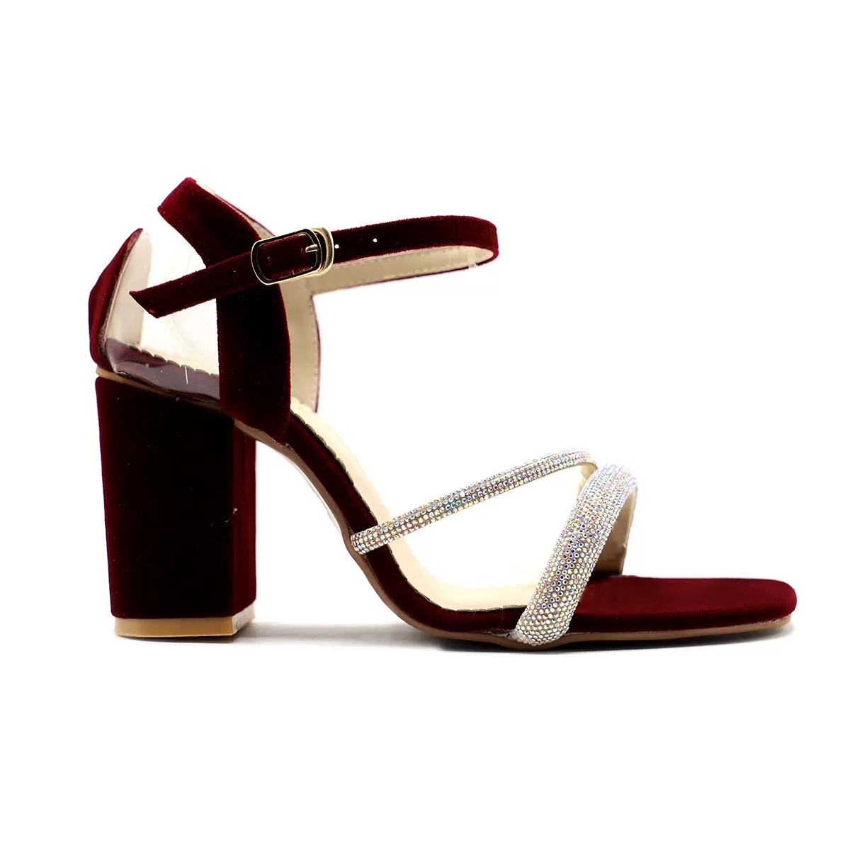 Maroon Fancy Sandal 066670