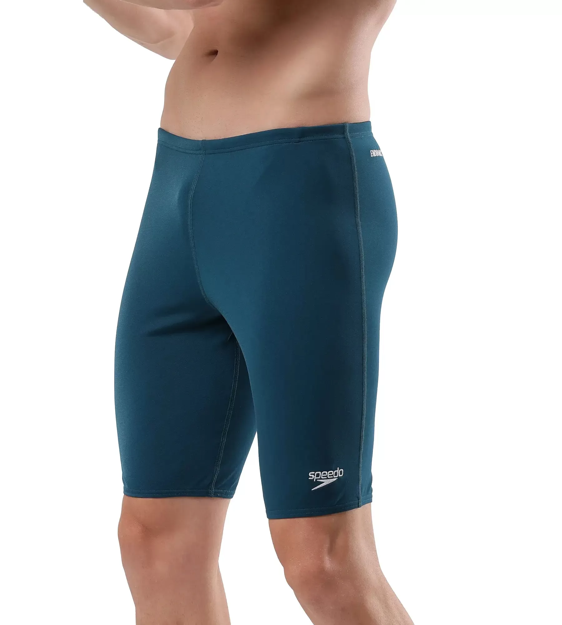 Men's Essential Endurance  Jammer - Darkteal & White