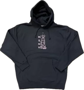 Menu X Gonz Hoody - Navy/Lt. Pink