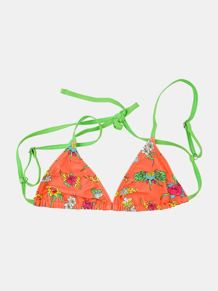 Misfit Babilonia Tri Bikini Top - Sherbet