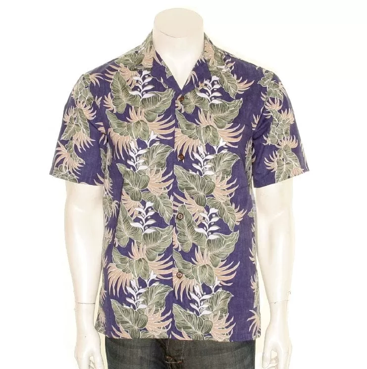 Monstera Panel Aloha Shirt