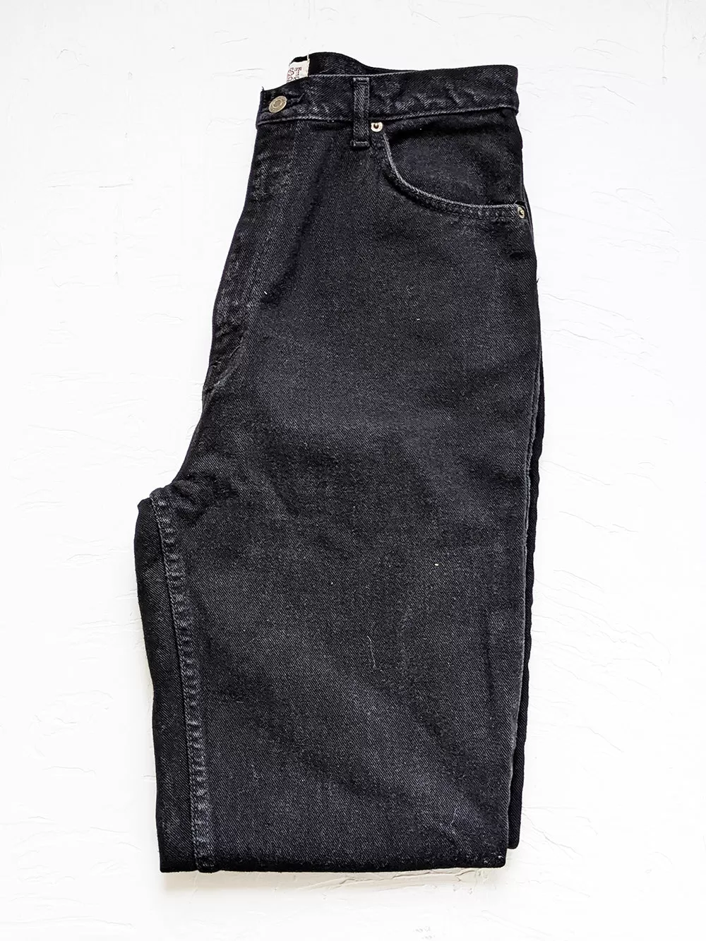 MT Inky Black Mid Rise Jeans