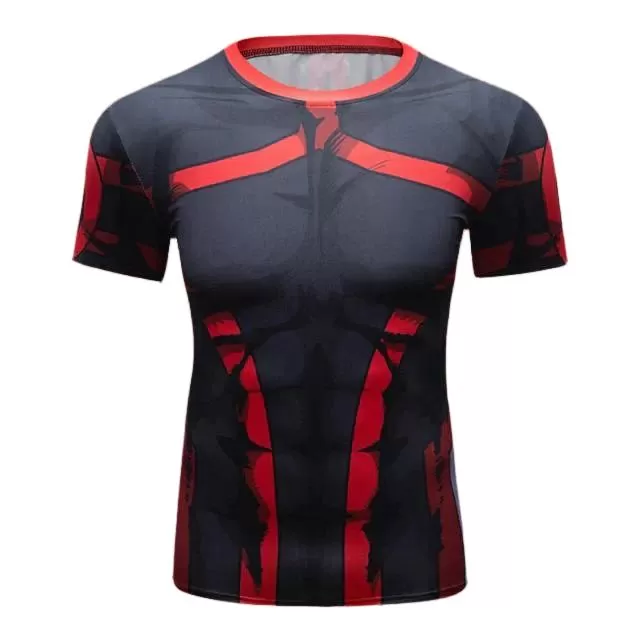 My Hero Academia 'All Might | Bronze Age' Elite Short Sleeve Rashguard