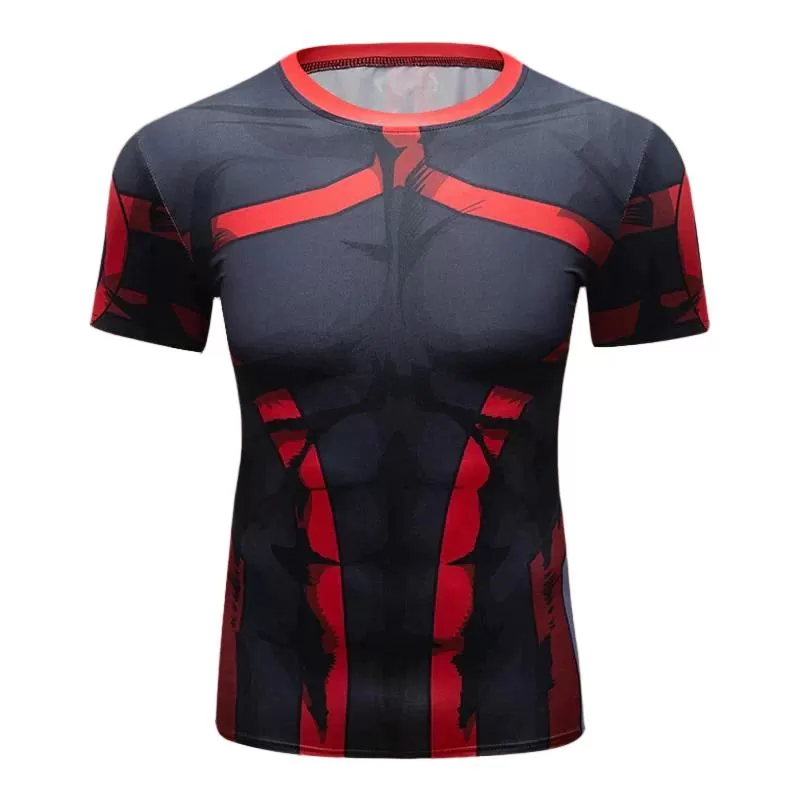 My Hero Academia 'All Might | Bronze Age' Elite Short Sleeve Rashguard