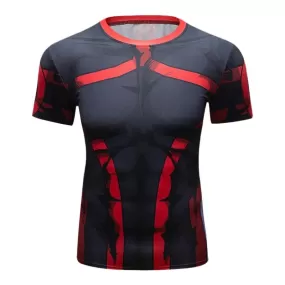 My Hero Academia 'All Might | Bronze Age' Elite Short Sleeve Rashguard