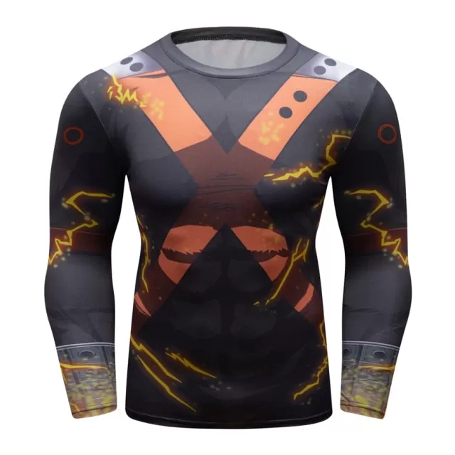 My Hero Academia 'Bakugo | One For All' Elite Long Sleeve Rashguard