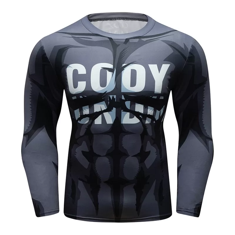 My Hero Academia 'Plus Ultra | Grey' Elite Long Sleeve Rashguard