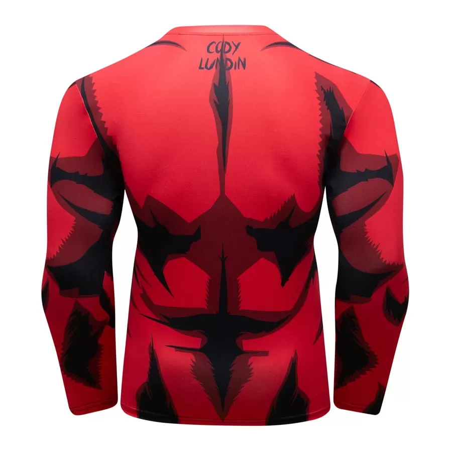 My Hero Academia 'Plus Ultra | Red' Elite Long Sleeve Rashguard