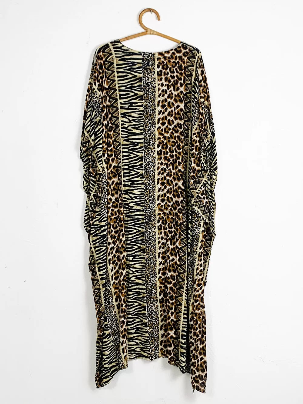 MystiqueAura Mixed Animal Print Kaftan