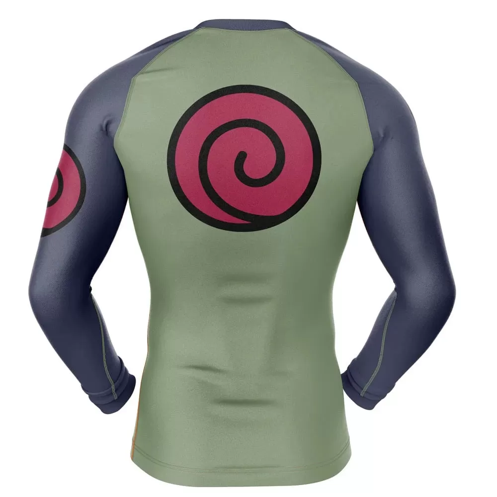 Naruto 'Konohagakure' Long Sleeve Compression Rashguard