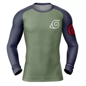 Naruto 'Konohagakure' Long Sleeve Compression Rashguard