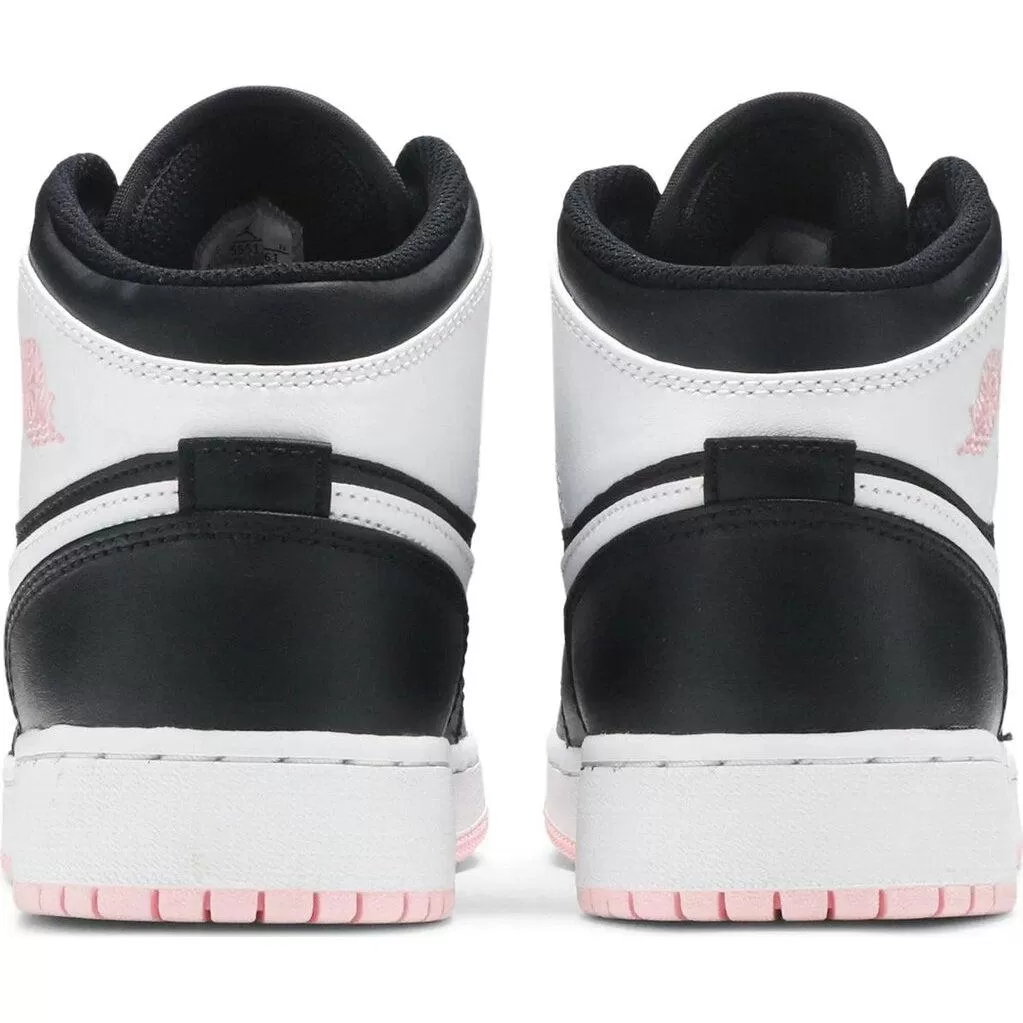 Nike Air Jordan 1 Mid 'Arctic Pink Black' GS