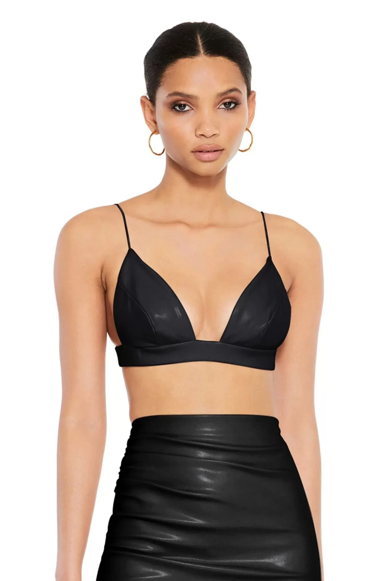 Nookie Rebel Crop - Black