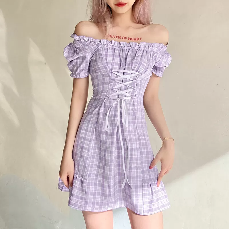 Off-shoulder Chic Dress AD210173